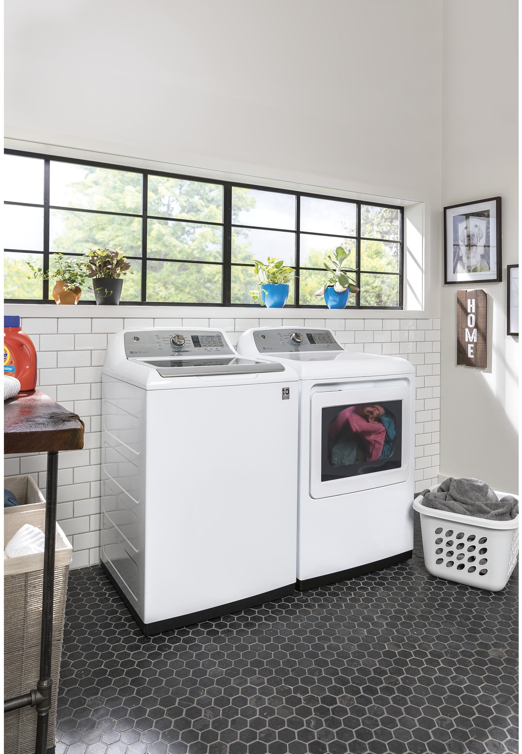 GE GTD75GCSLWS White with Silver