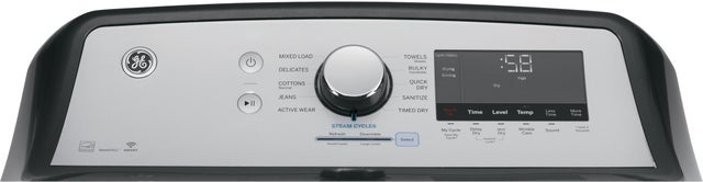 GE GTD84GCPNDG 27 Inch Gas Smart Dryer with Digital Touch Control...