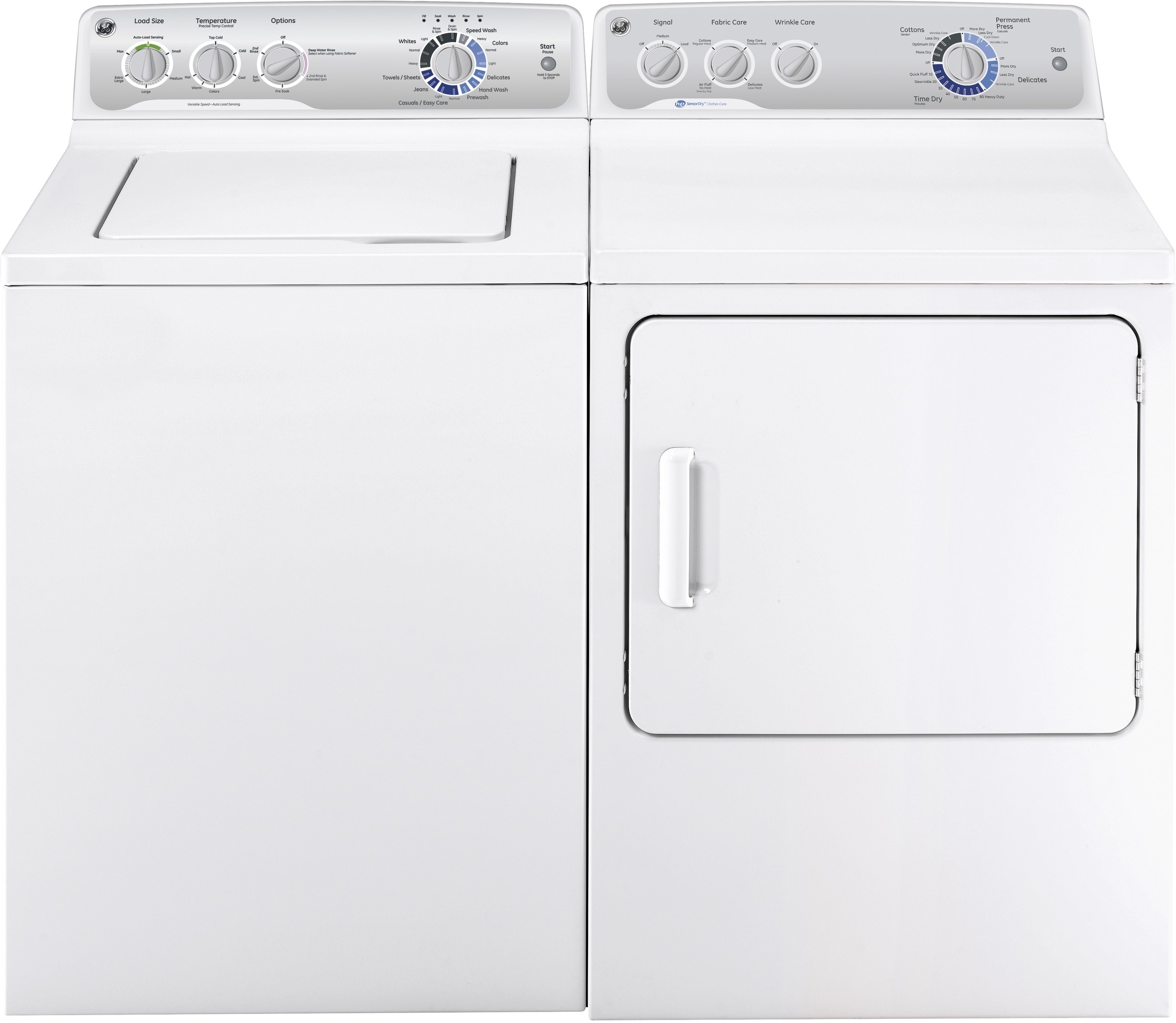 GE GTDP490EDWS 27" Electric Dryer