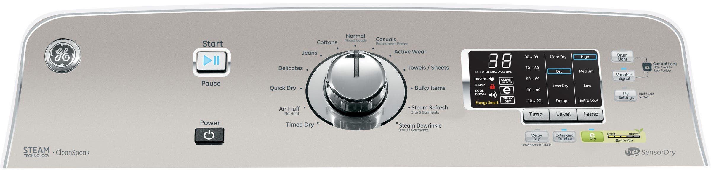 GE GTDS820GDWS White