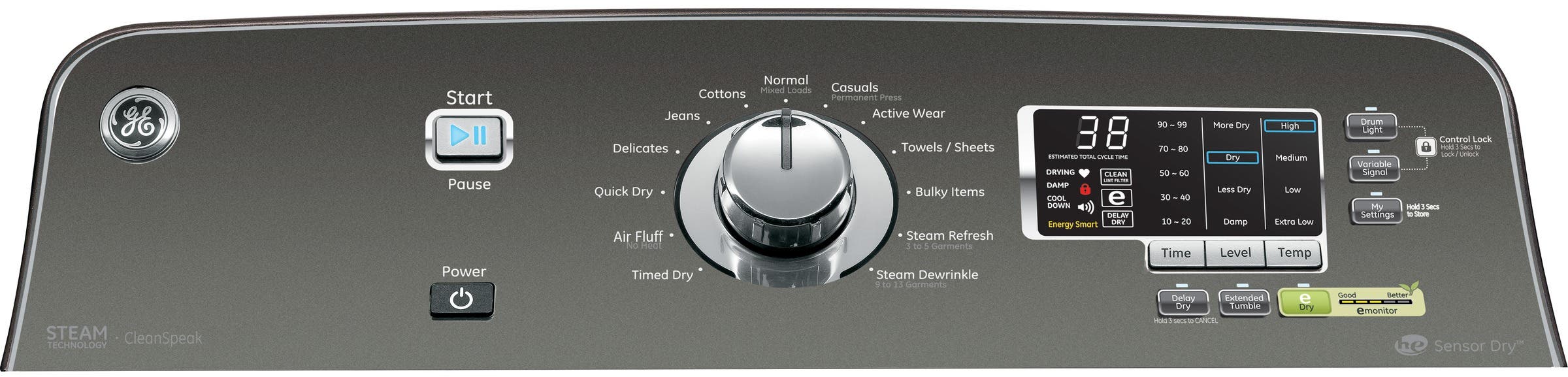 GE GTDS825GDMC 28" Gas Dryer