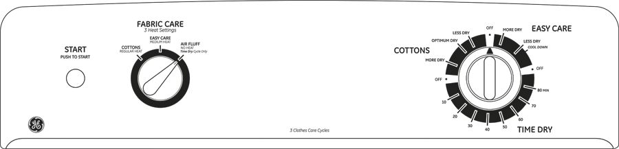 GE GTDX100EMWW White