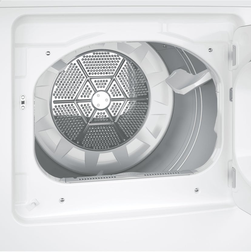 GE GTX22EASKWW 27 Inch Aluminized Alloy Drum Electric Dryer with ...