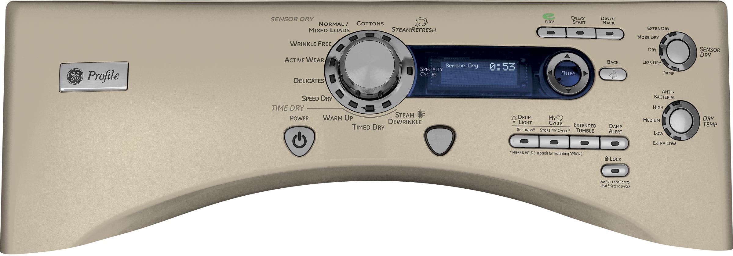 GE PFDS455ELMG Champagne