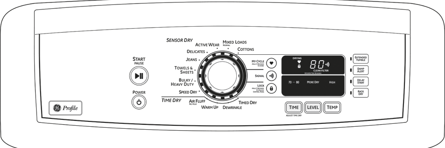 GE PTDN800GMWW White