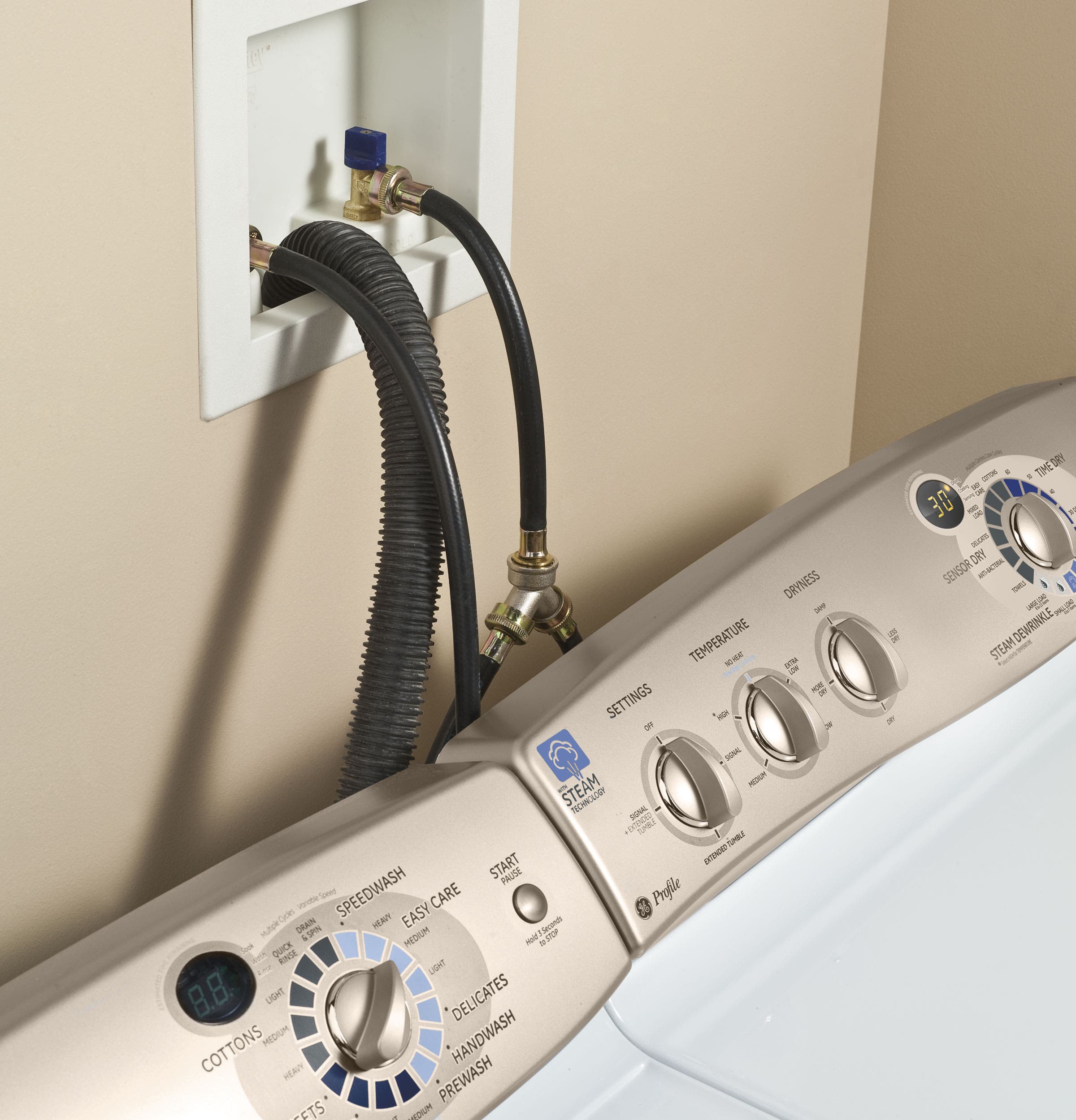 GE PTDS650GMWT White