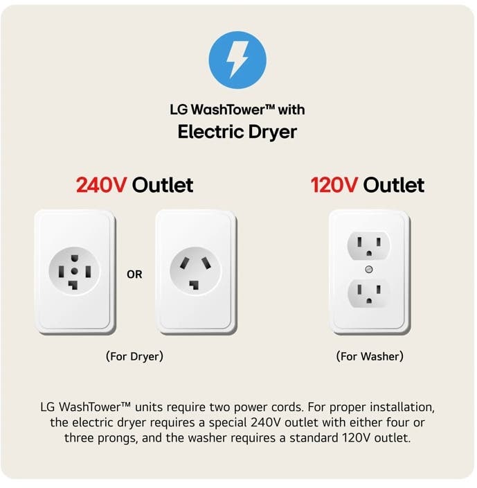 LG WKEX200HWA White