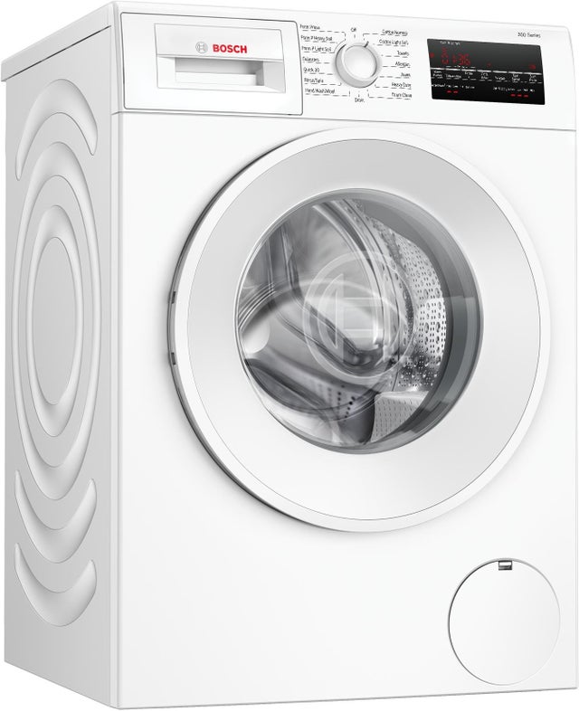 Bosch WGA14400UC 300 Series Washer: White