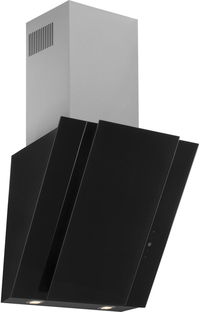 Haier HCH2400ACB 24" Glass Wall Mount Vent Hood with 450 CFM, Timer...