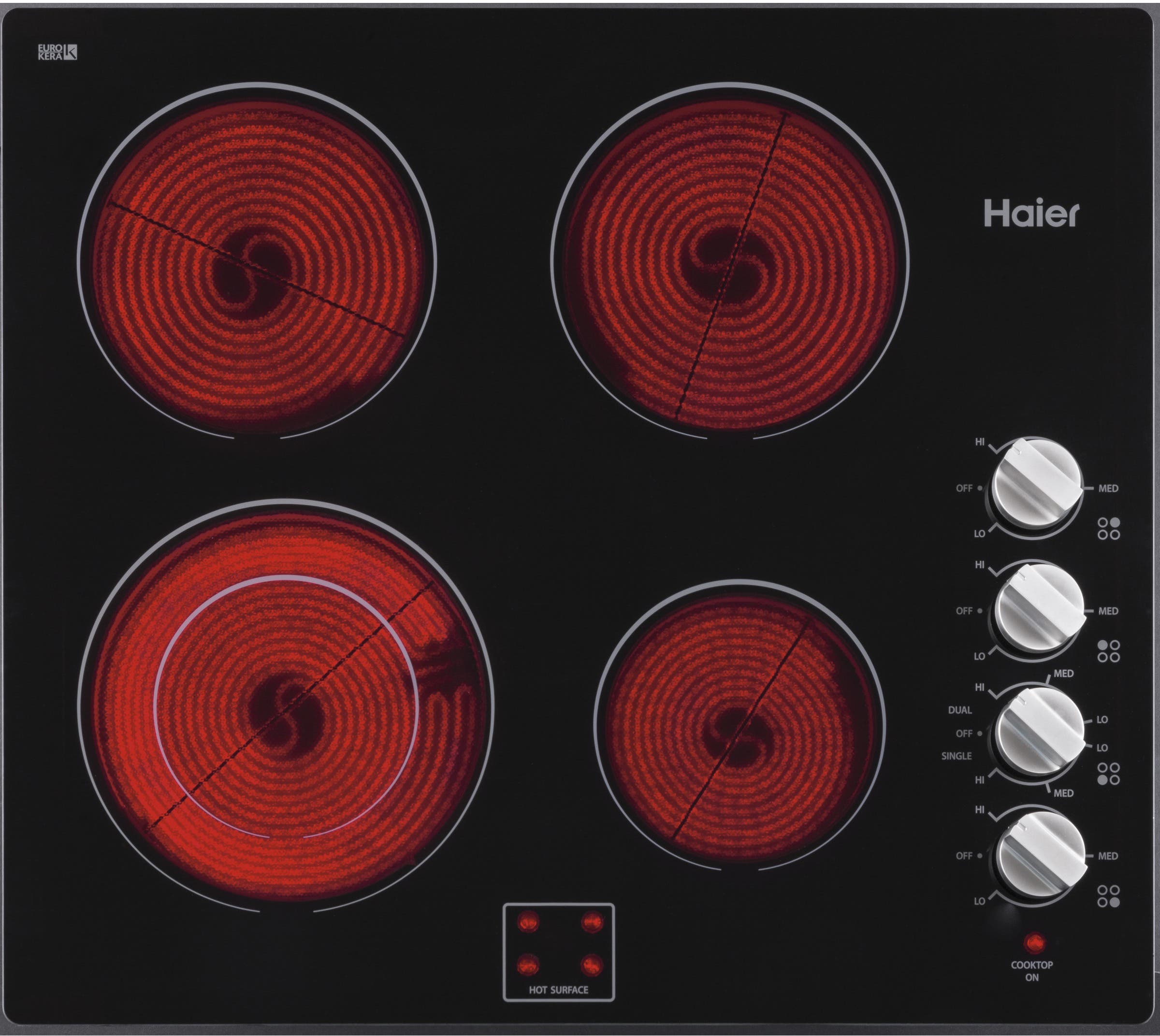 Haier HCC2220BEB Back