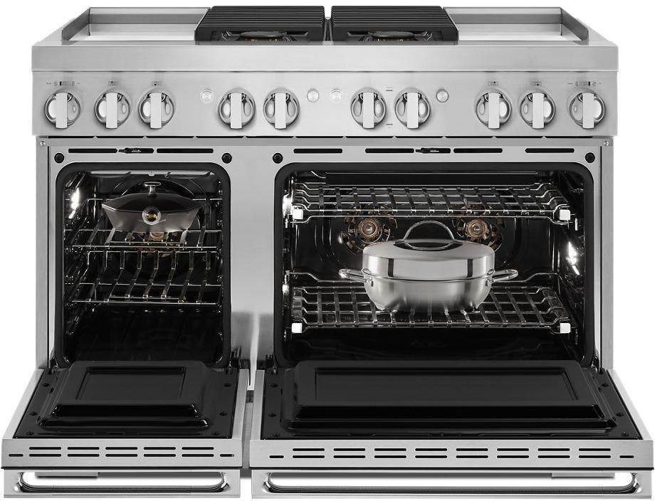 Jenn Air JDRP848HM Stainless Steel, Noir Style, Natural Gas