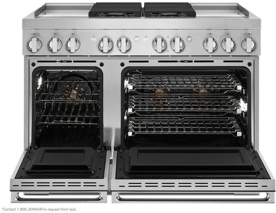 Jenn Air JDRP848HM Stainless Steel, Noir Style, Natural Gas