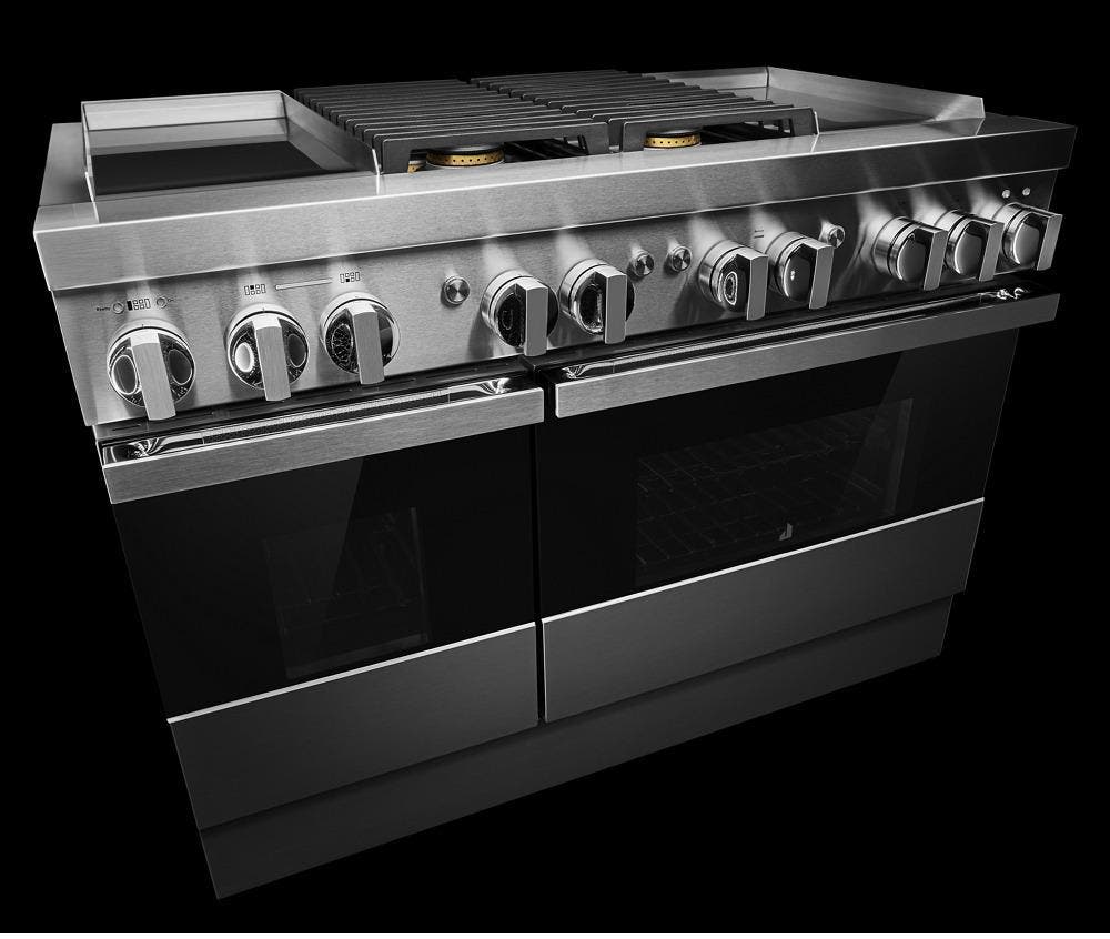 Jenn Air JDRP848HM Stainless Steel, Noir Style, Natural Gas