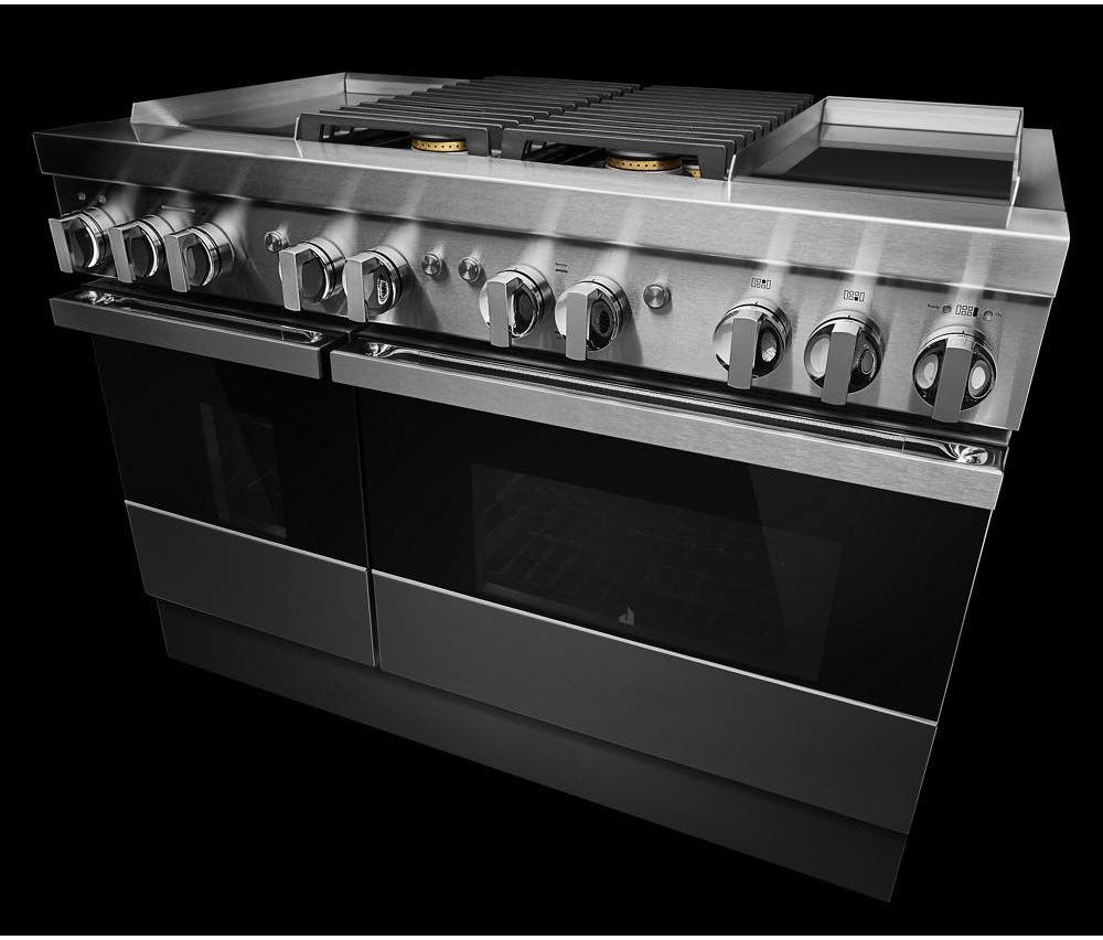 Jenn Air JDRP848HM Stainless Steel, Noir Style, Natural Gas