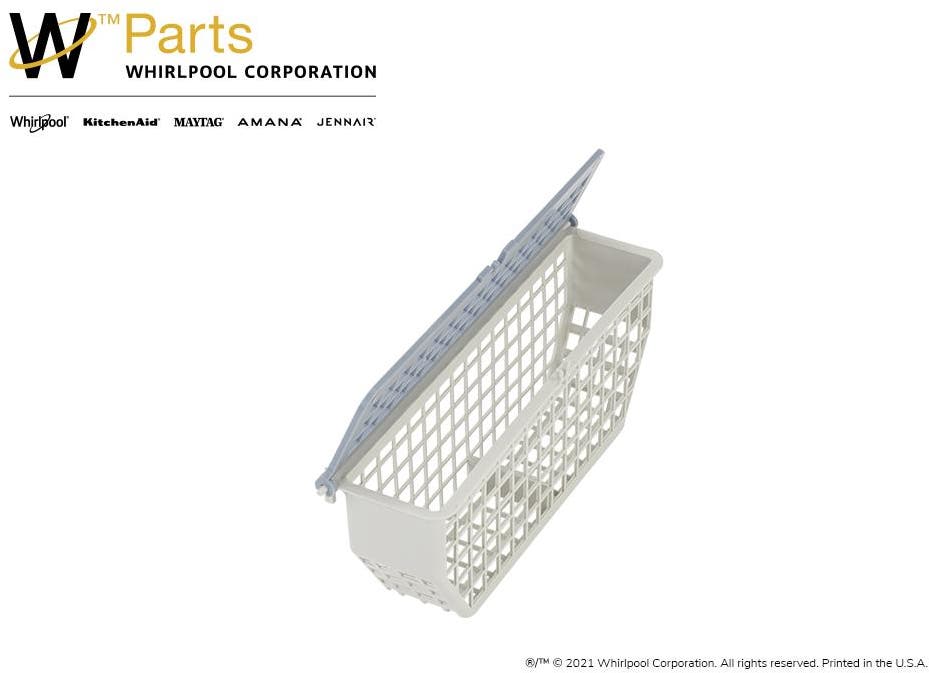 Whirlpool 3370993RB Dishwasher Small Items Basket