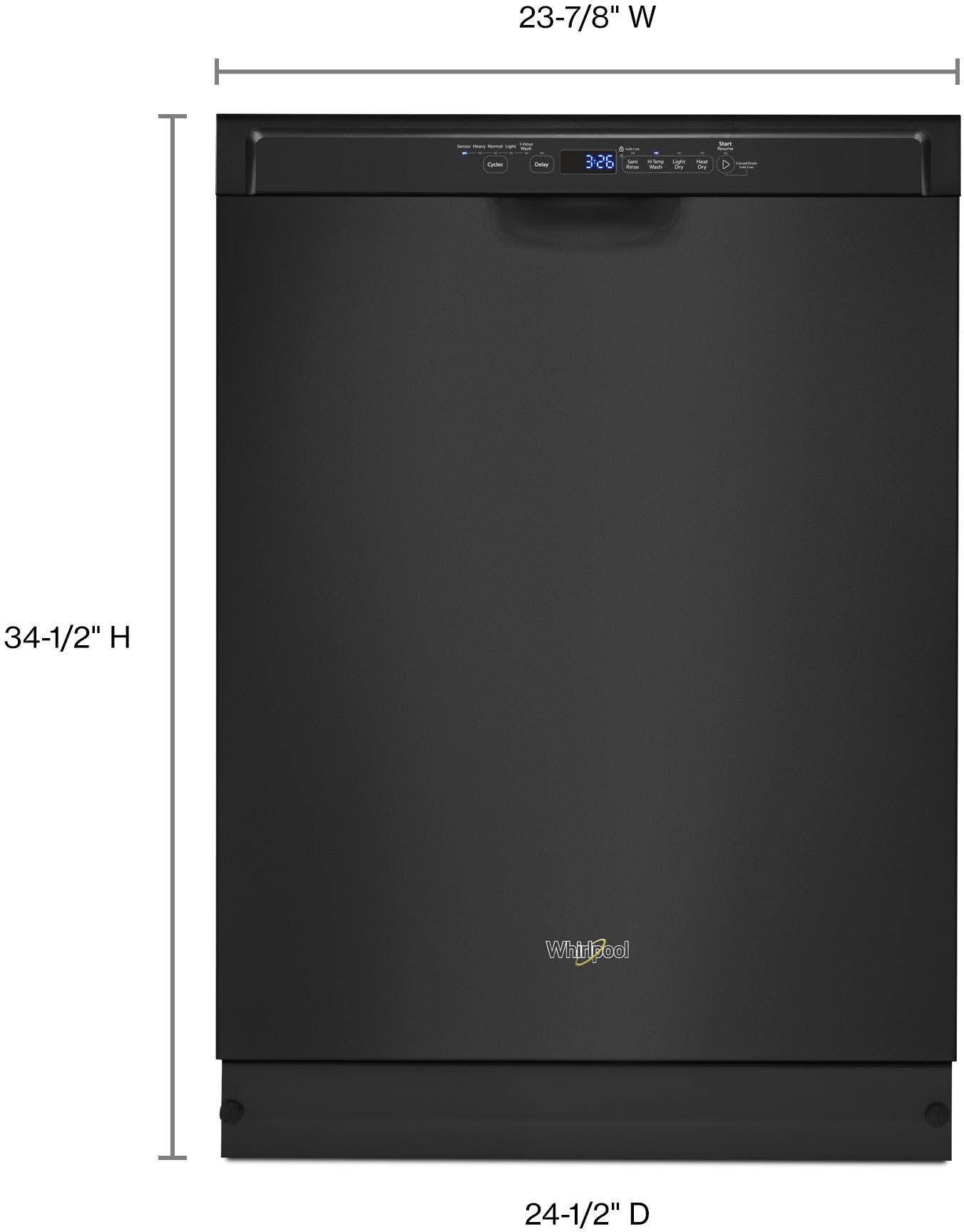 Whirlpool WDF560SAFB Black