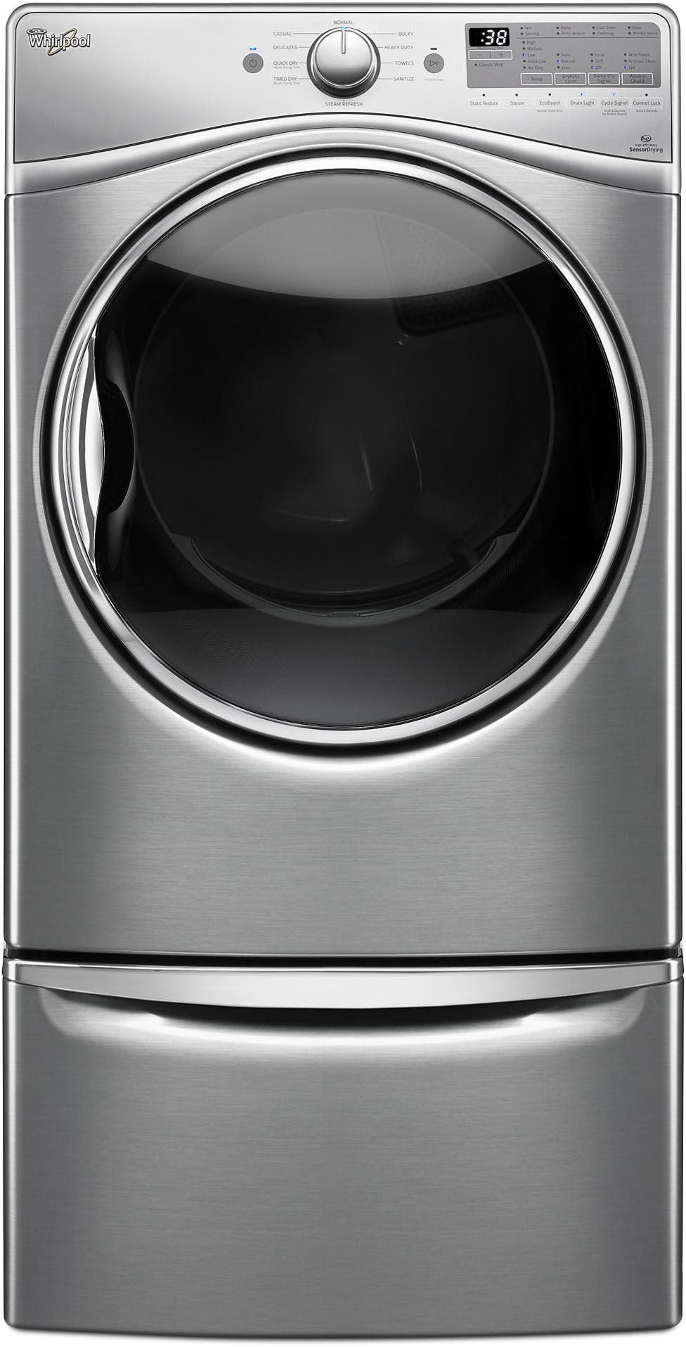 Whirlpool WED92HEFU Diamond Steel