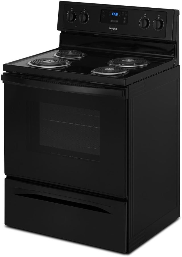 Whirlpool WFC150M0EB 30 Inch Freestanding Counter Depth Electric Range ...