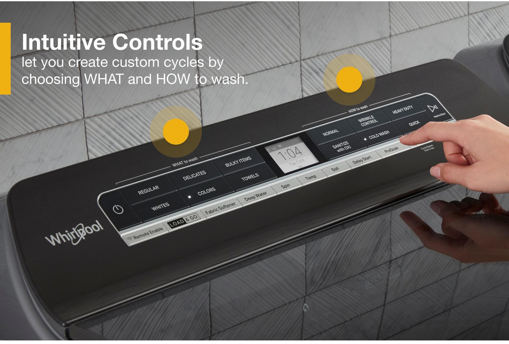 Whirlpool WTW8120HC Chrome Shadow