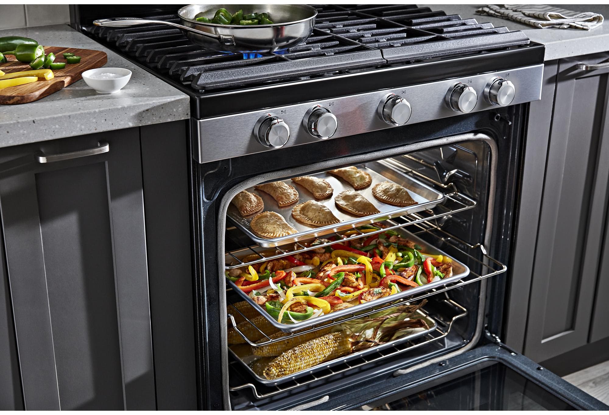 KitchenAid KFGG504KPS Stainless Steel/PrintShield