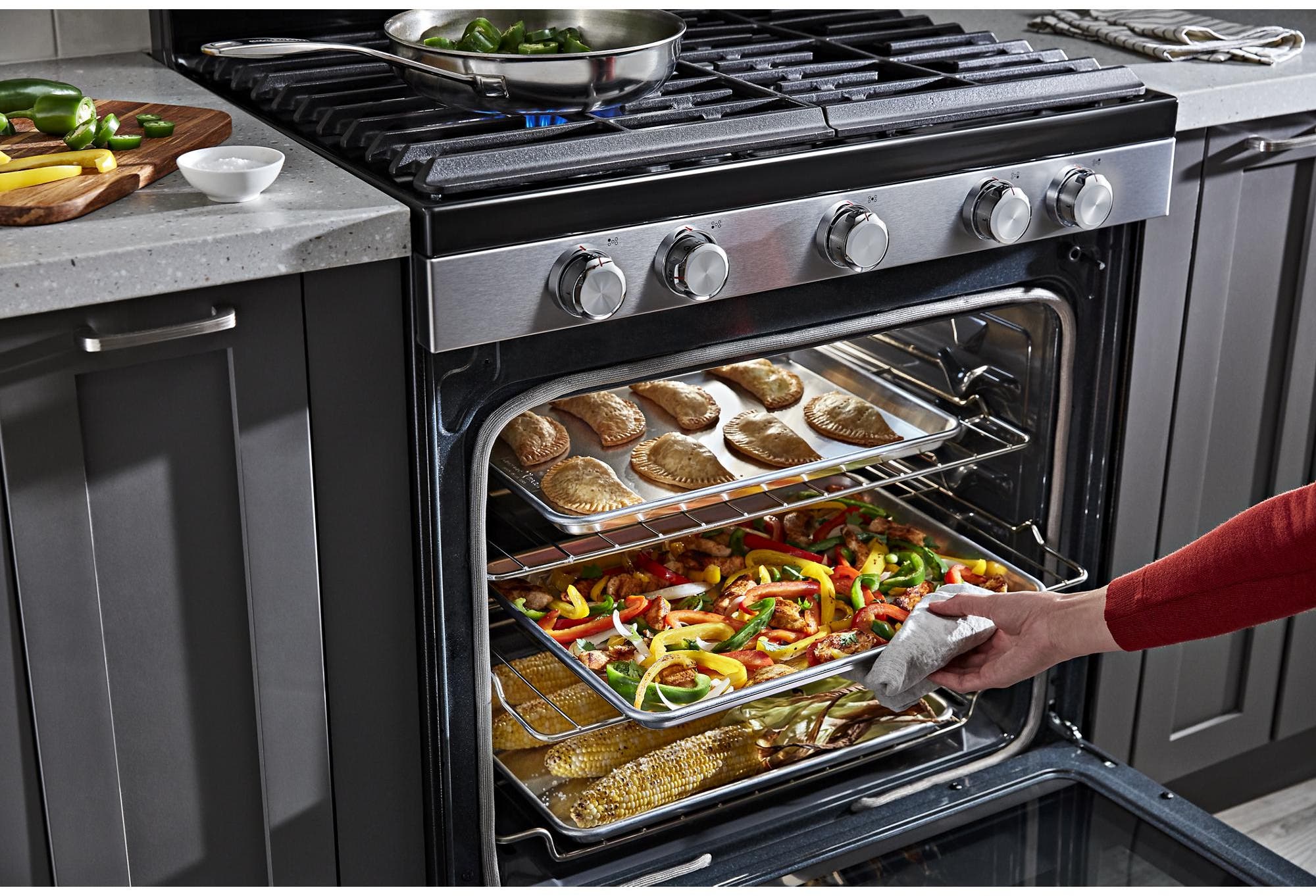 KitchenAid KFGG504KPS Stainless Steel/PrintShield