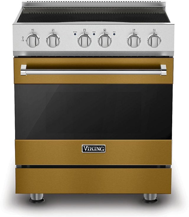 Viking RVIR3304BGH 30 Inch Induction Range-4 Elements: Golden Hour