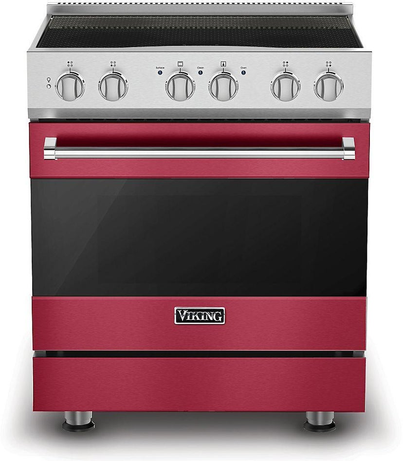 Viking RVIR3304BVA 30 Inch Induction Range-4 Elements: Valentine