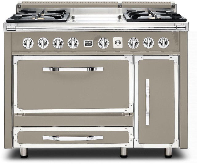 Viking TVDR4814GNA 48 Inch Freestanding Gas Range with 4 Sealed Burne...