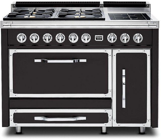 Viking TVDR4814ION 48 Inch Freestanding Gas Range with 4 Sealed Burne...