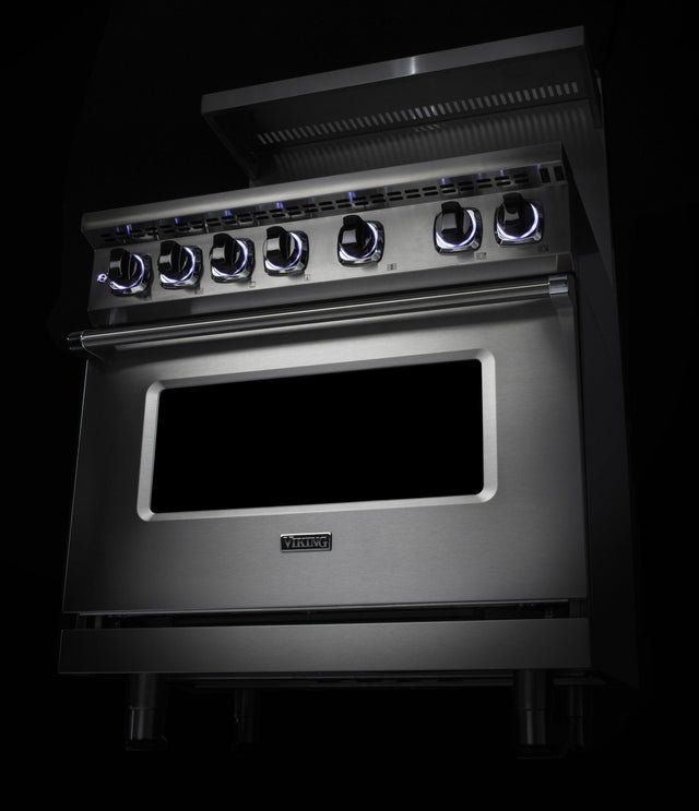 Viking VDR73624GSQ 36 Inch Freestanding Dual Fuel Range with 4 Sealed...