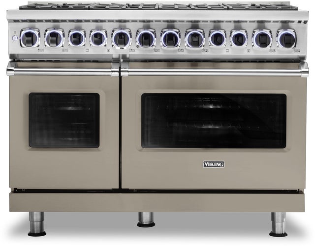 Viking VDR74828BNALP 48 Inch Freestanding Professional Dual Fuel Range ...