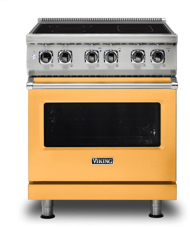 Viking VER53014BDA 30 Inch Freestanding Electric Range with 4 Surface...