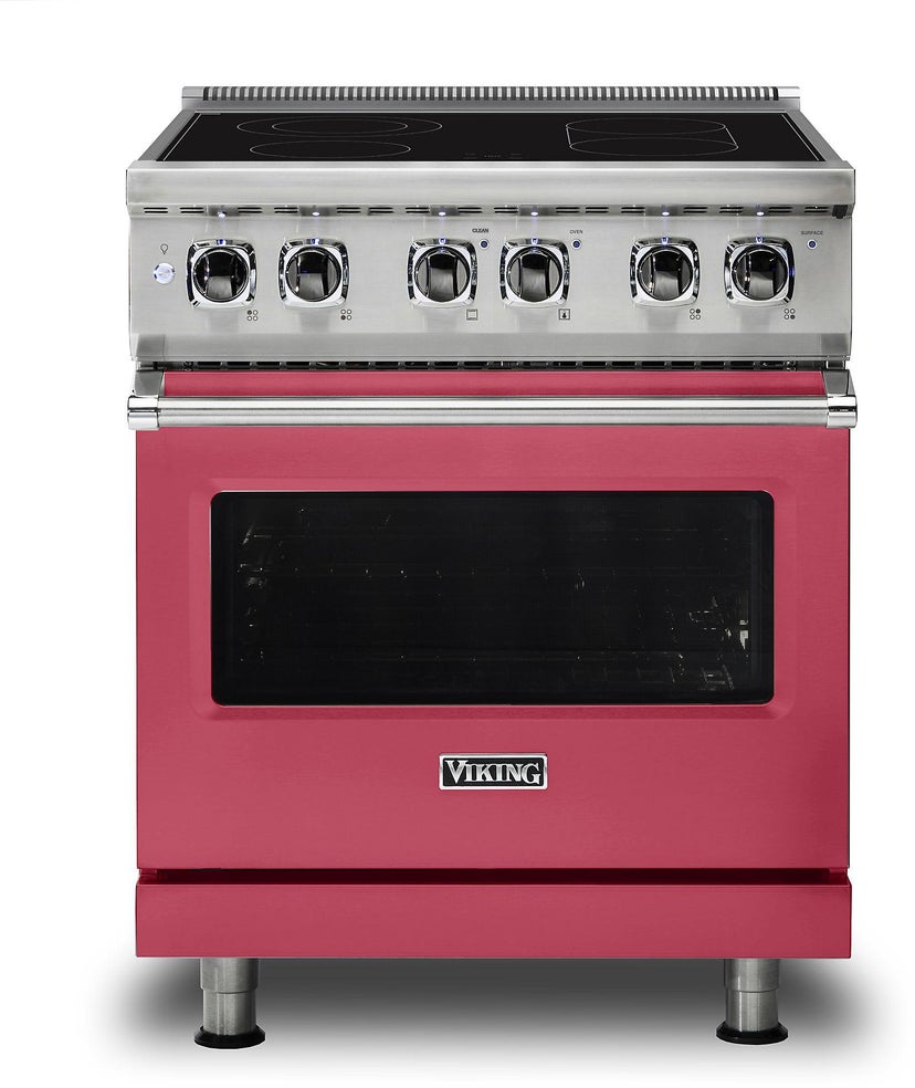 Viking VER53014BVA 30 Inch Freestanding Electric Range with 4 Surface...