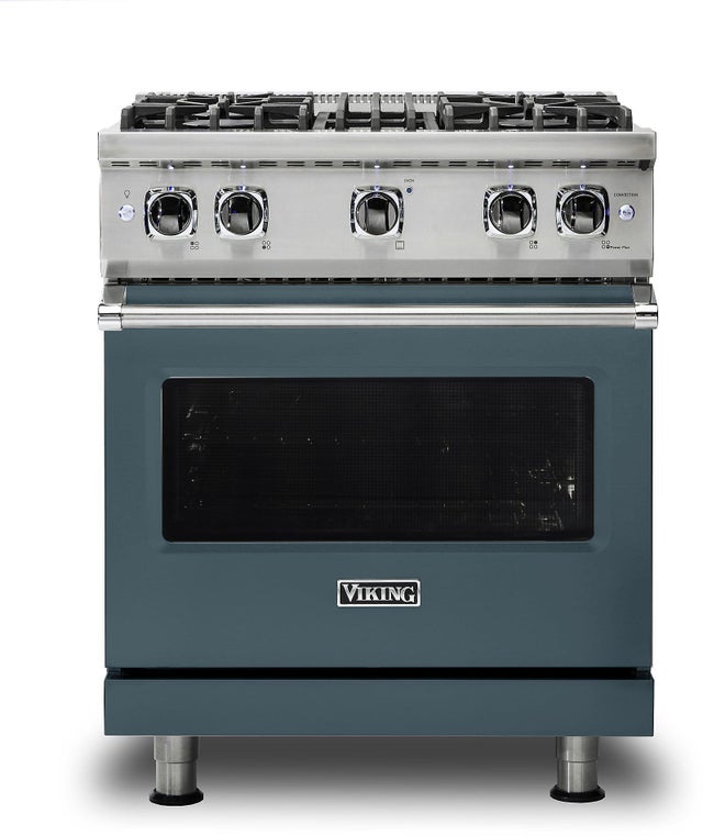 Viking VGR5304BSQ 5 Series 30 Inch Freestanding Professional Gas Ran...