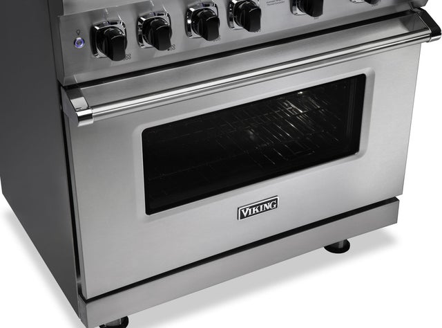 Viking VGR5364GGH 36 Inch Freestanding Professional Gas Range with 4...