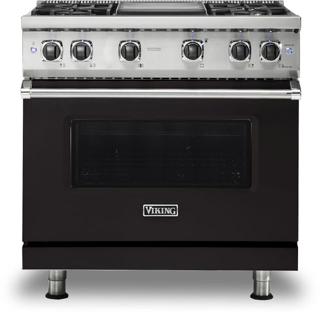 Viking VGR5364GON 36 Inch Freestanding Professional Gas Range with 4...