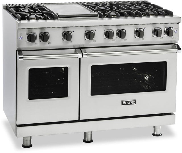 Viking VGR5486GPW 48 Inch Freestanding Professional Gas Range with 6...