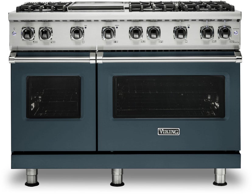 Viking VGR5486GSQ 48 Inch Freestanding Professional Gas Range with 6...