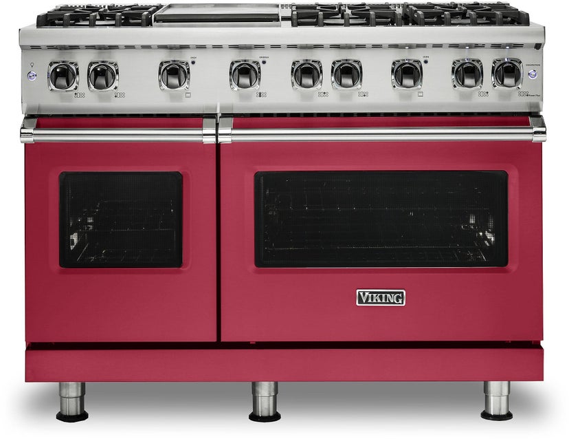 Viking VGR5486GVA 48 Inch Freestanding Professional Gas Range with 6...