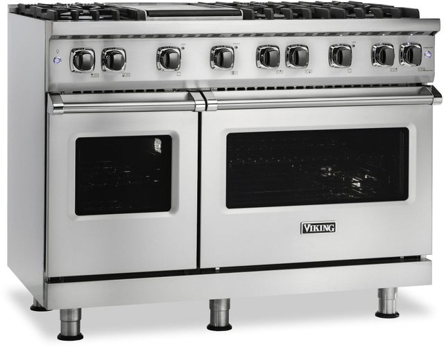 Viking VGR5488BVA 48 Inch Freestanding Professional Gas Range with 8...