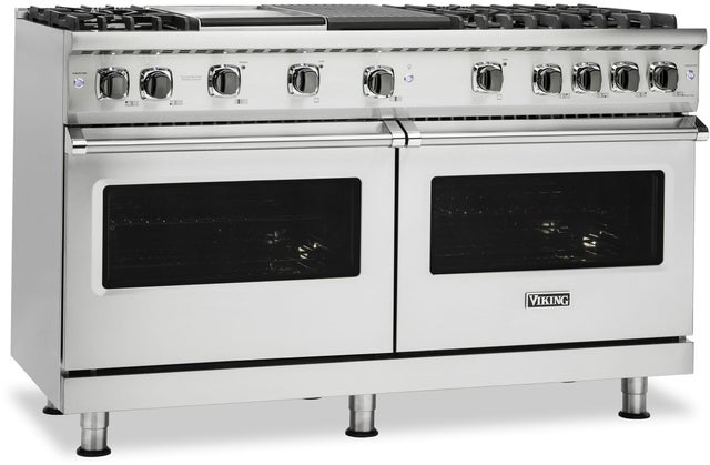 Viking VGR5606GQDA 60 Inch Freestanding Gas Range with 6 Sealed Burne...