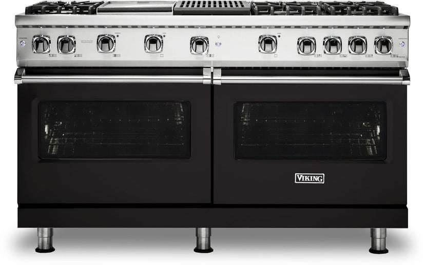 Viking VGR5606GQON 60 Inch Freestanding Gas Range with 6 Sealed Burne...