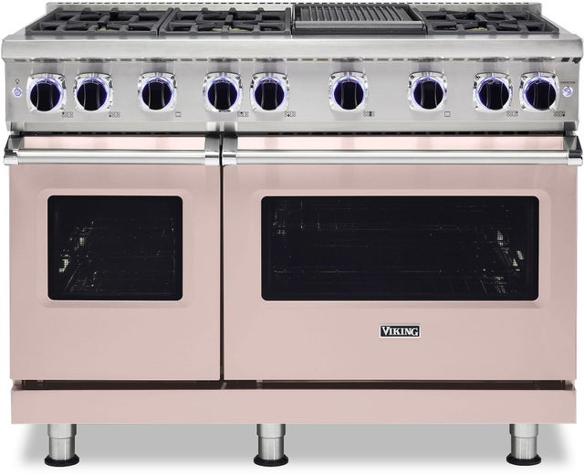 Viking VGR74826GBHLP 48 Inch Freestanding Gas Range with 6 Sealed Burne...