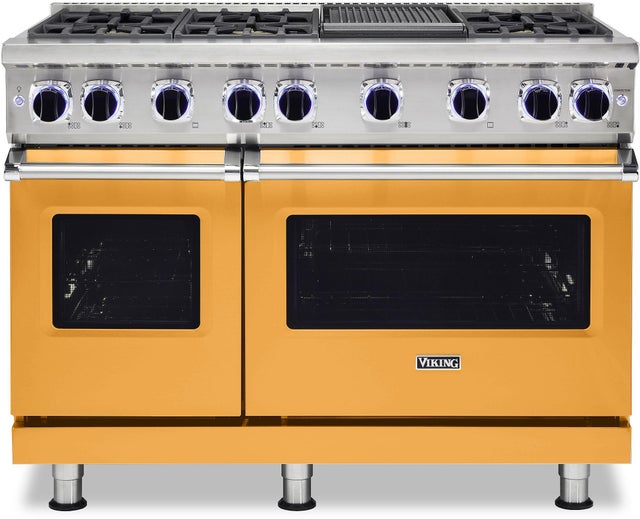 Viking VGR74826GDA 48 Inch Freestanding Gas Range with 6 Sealed Burne...