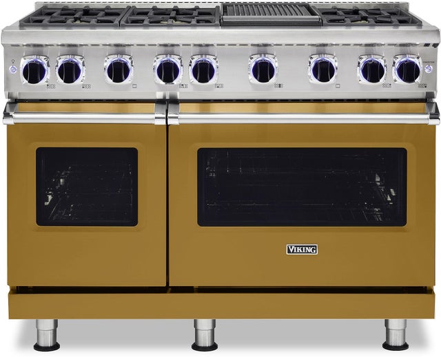 Viking VGR74826GGHLP 48 Inch Freestanding Gas Range with 6 Sealed Burne...