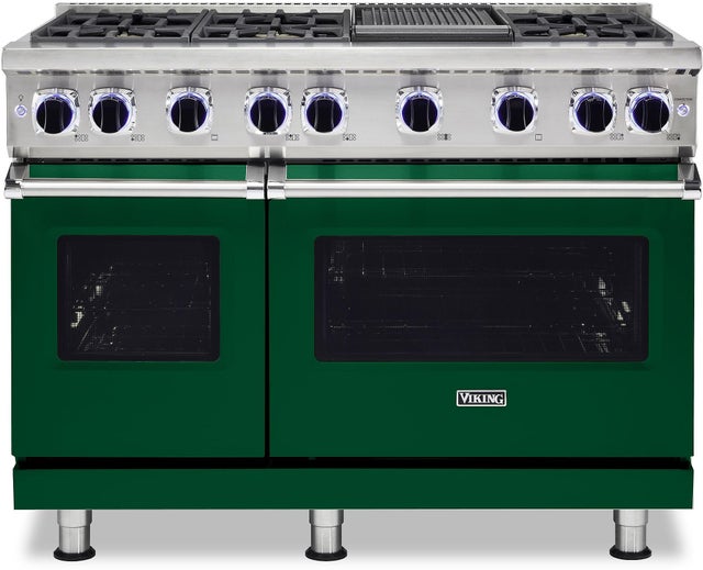 Viking VGR74826GIVLP 48 Inch Freestanding Gas Range with 6 Sealed Burne...