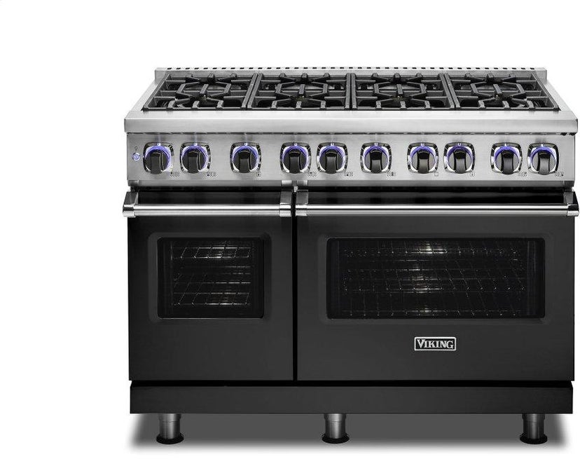 Viking VGR74828BCSLP 48 Inch Freestanding Gas Range with 8 Sealed Burne...