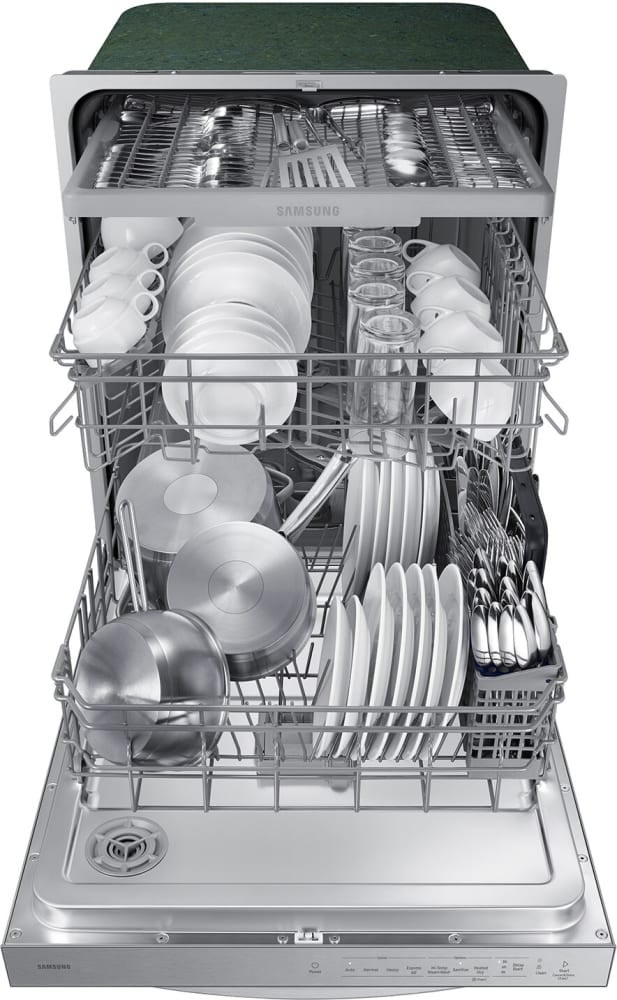 Samsung DW80CG4051SR 24 Inch Fully Integrated Dishwasher with 15 Place ...