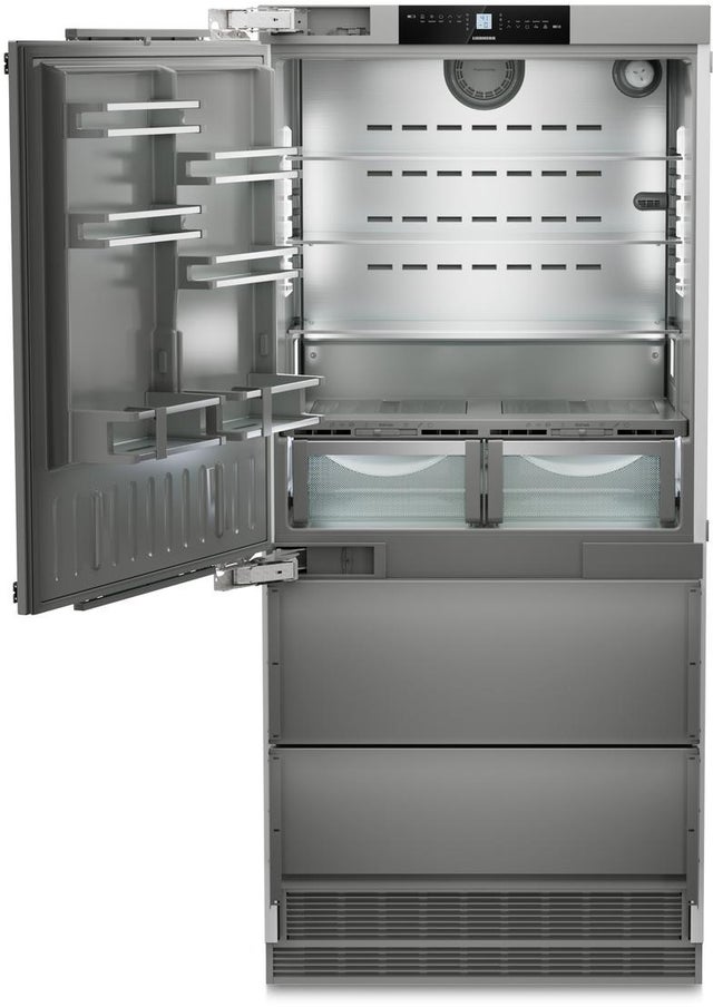 Liebherr HCB2091G 36 Inch Built-In Refrigerator/Freezer, Ice Maker, ...