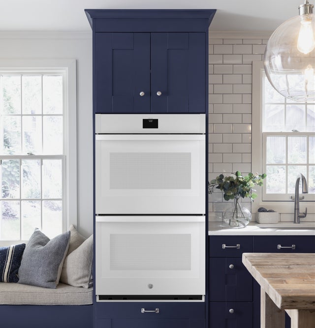 GE JKD5000DNWW 27 Inch Smart Built-In Electric Convection Double ...